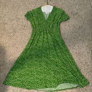 Suzuki Chin Green floral dress